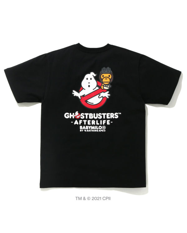 Pánské Tričko Bape X Ghostbusters Milo Černé | 13092LSHI
