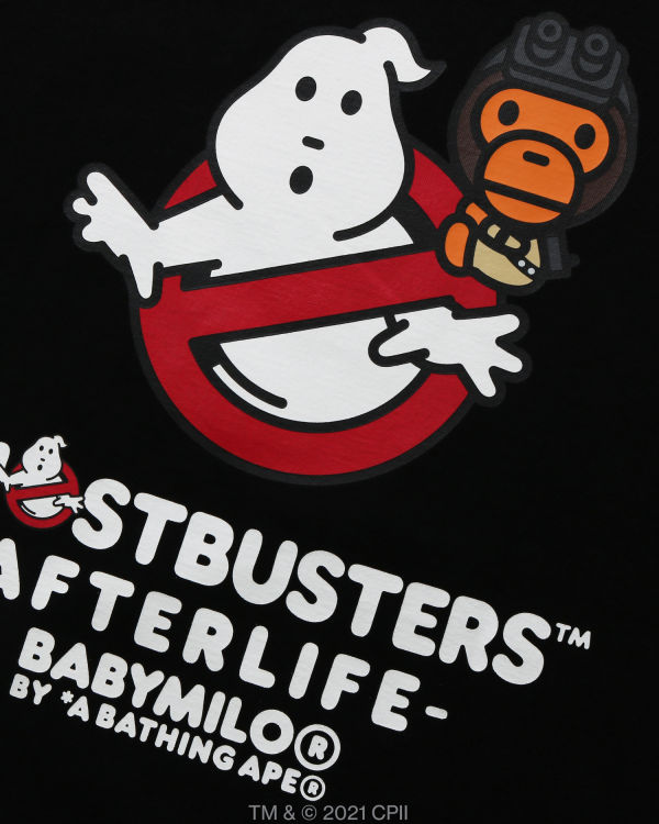 Pánské Tričko Bape X Ghostbusters Milo Černé | 13092LSHI