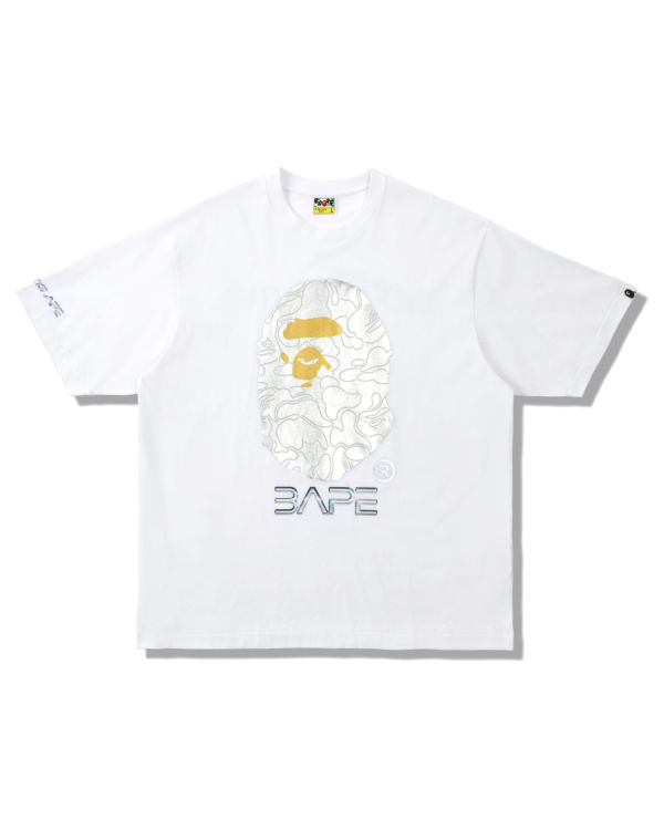 Pánské Tričko Bape X Hajime Sorayama Ape Head Bílé | 15942PELX