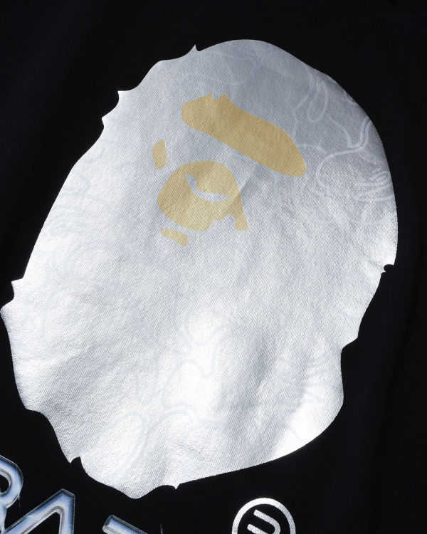 Pánské Tričko Bape X Hajime Sorayama Ape Head Černé | 25016JHCL