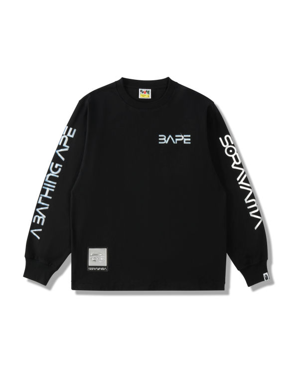 Pánské Tričko Bape X Hajime Sorayama L/S Černé | 07264VSED