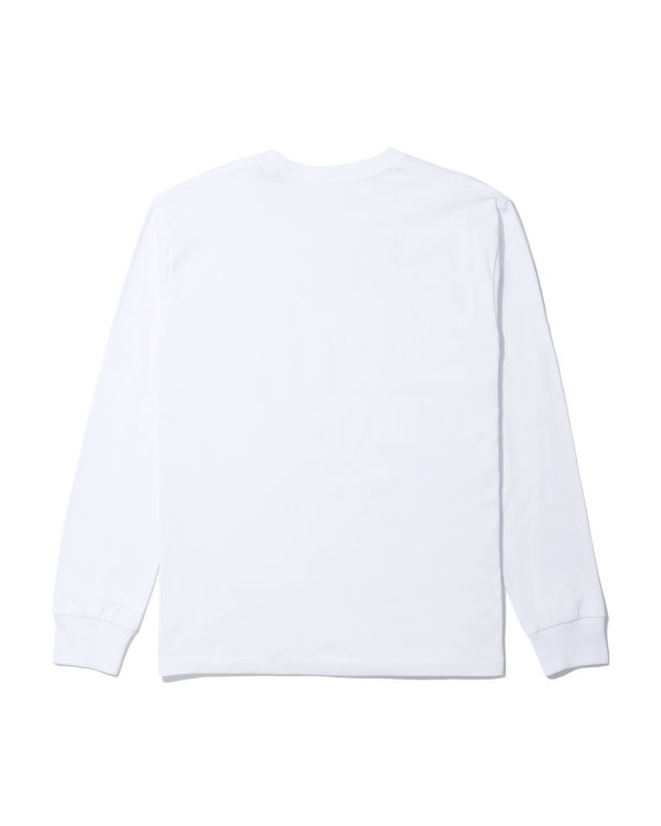 Pánské Tričko Bape X Hajime Sorayama L/S Bílé | 19726CNRM
