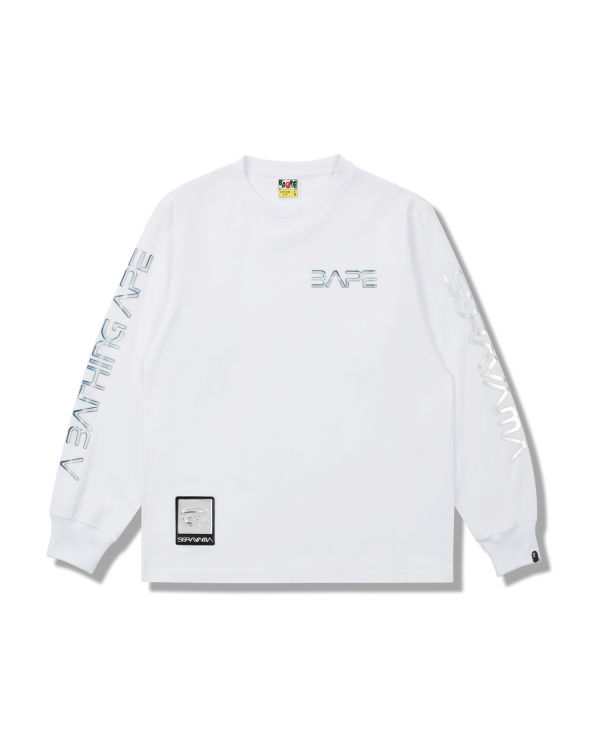 Pánské Tričko Bape X Hajime Sorayama L/S Bílé | 19726CNRM