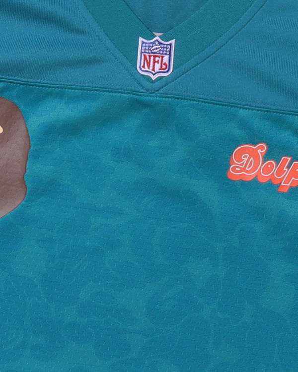 Pánské Tričko Bape X M&N NFL Miami Dolphins Legacy Jersey Mátově Zelená | 42385BMIC