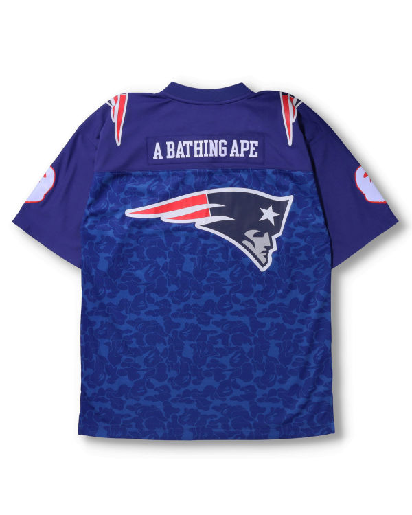 Pánské Tričko Bape X M&N NFL New England Patriots Legacy Jersey Blankyt | 25983EQRU