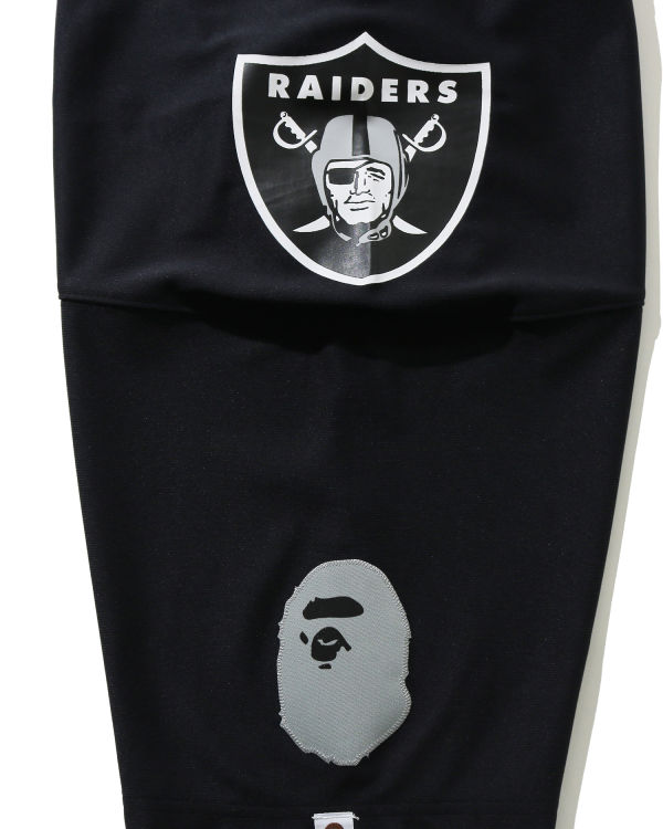 Pánské Tričko Bape X M&N NFL Oakland Raiders Legacy Jersey Černé | 53807GLXD