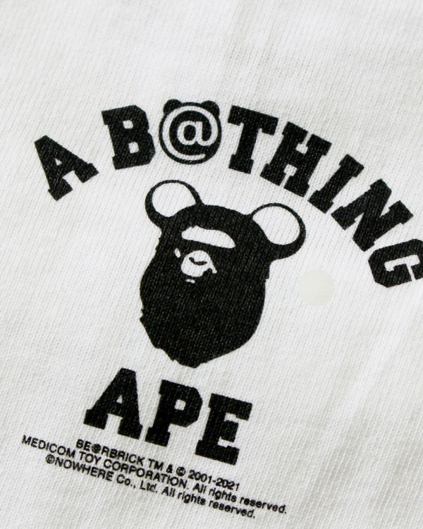 Pánské Tričko Bape X Medicom Toy Camo BE@R Busy Works Bílé | 34528IKMP