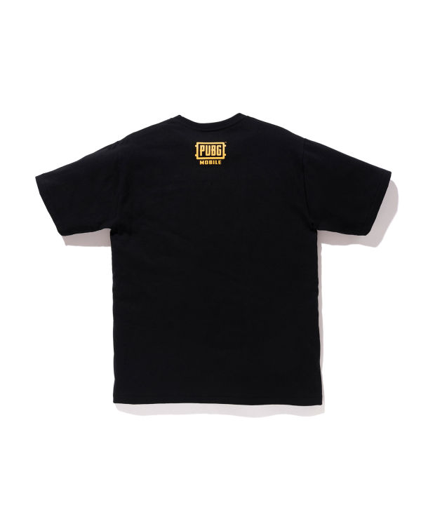 Pánské Tričko Bape X PUBG MOBILE Ape Head Černé | 56820NDWZ