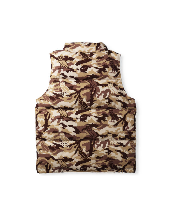 Pánské Vesty Bape X OVO Woodland Camo Béžový | 07316DHKN