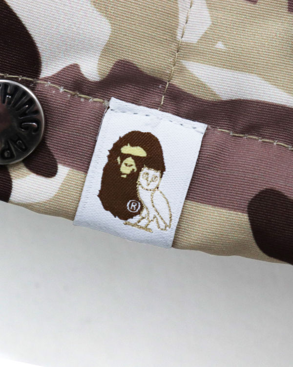 Pánské Vesty Bape X OVO Woodland Camo Béžový | 07316DHKN