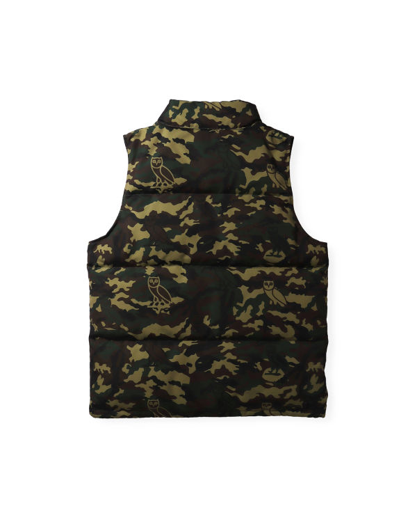 Pánské Vesty Bape X OVO Woodland Camo Zelene | 73984PBSU