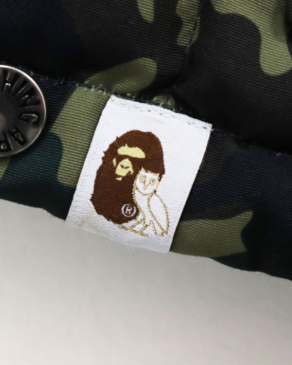 Pánské Vesty Bape X OVO Woodland Camo Zelene | 73984PBSU
