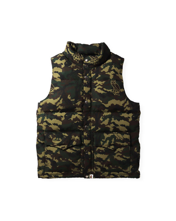 Pánské Vesty Bape X OVO Woodland Camo Zelene | 73984PBSU