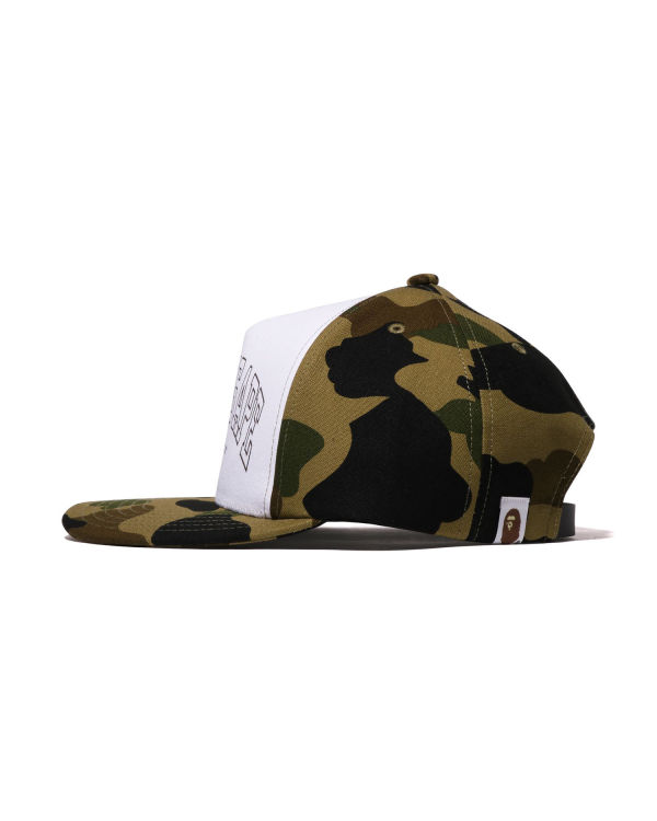 Pánské Čepice Bape 1st Camo Zelene | 79508RNHF