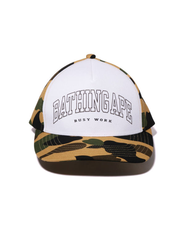 Pánské Čepice Bape 1st Camo Žluté | 21953ECPM
