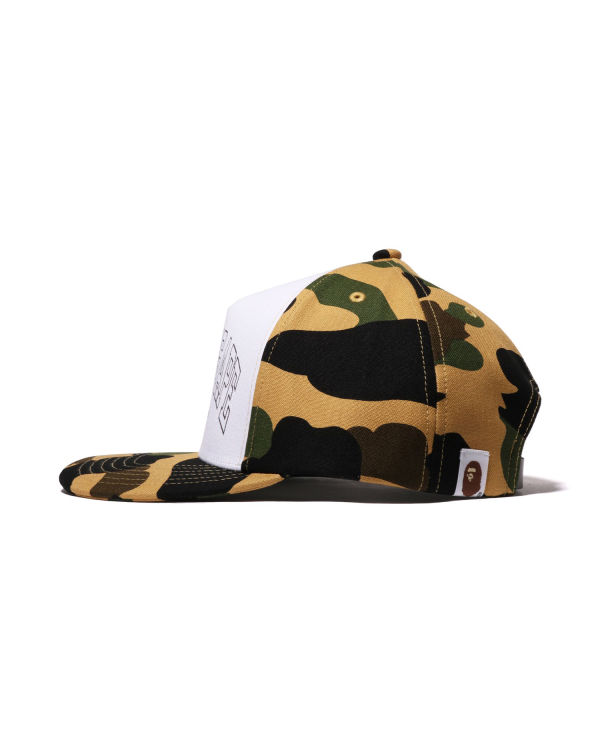 Pánské Čepice Bape 1st Camo Žluté | 21953ECPM
