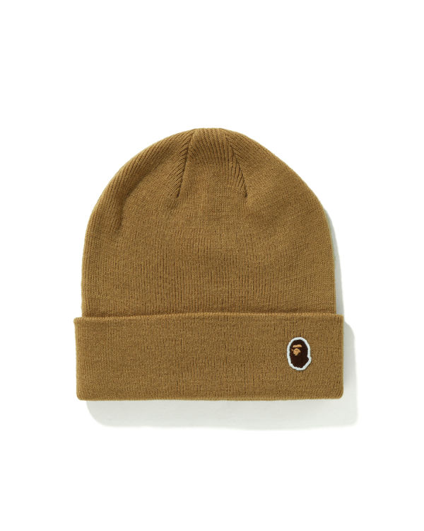 Pánské Čepice Bape Ape Head One Point Béžový | 32160JRWS