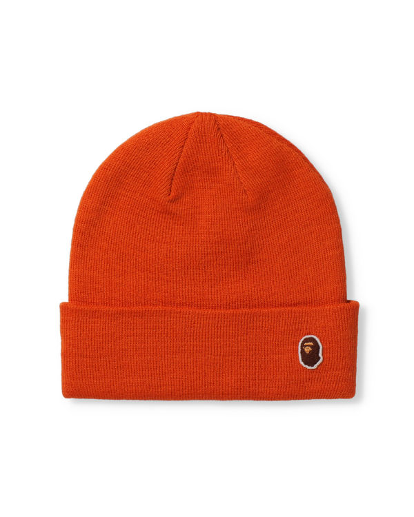 Pánské Čepice Bape Ape Head One Point Oranžové | 59162XPUI