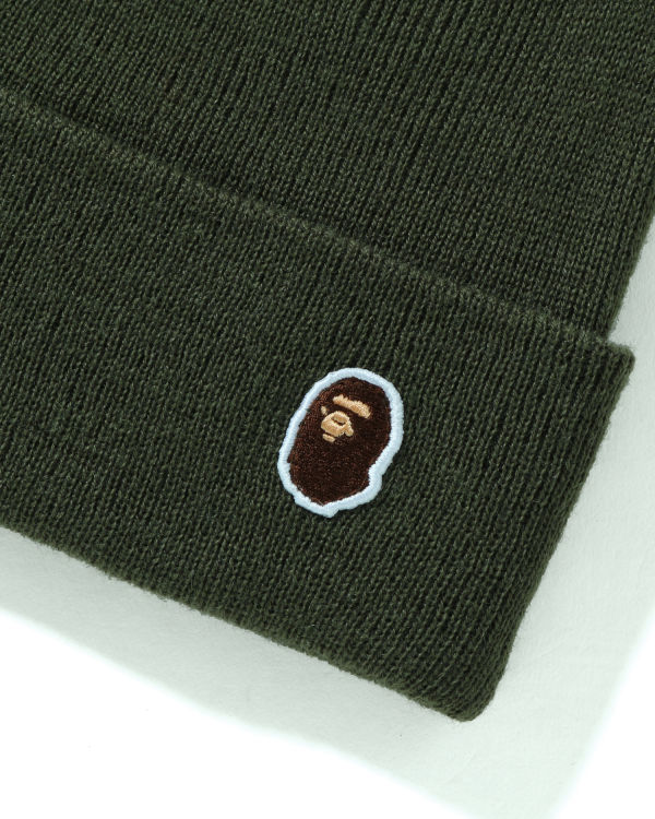 Pánské Čepice Bape Ape Head One Point Zelene | 87103RQJP