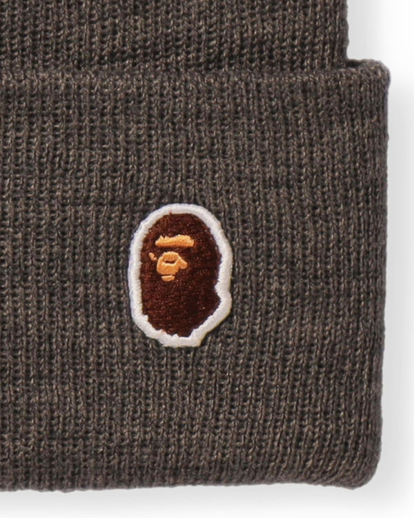 Pánské Čepice Bape Ape Head One Point Šedé | 61379XUEJ