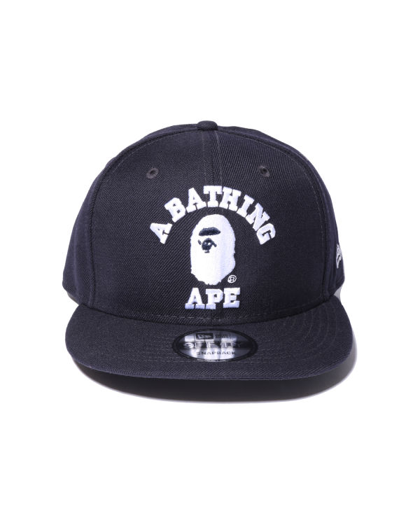 Pánské Čepice Bape College New Era Snap Back Tmavě Blankyt Blankyt | 50879MNDA