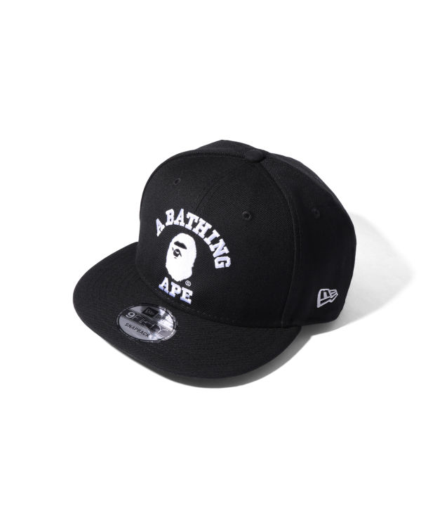 Pánské Čepice Bape College New Era Snap Back Černé | 59280VWLN
