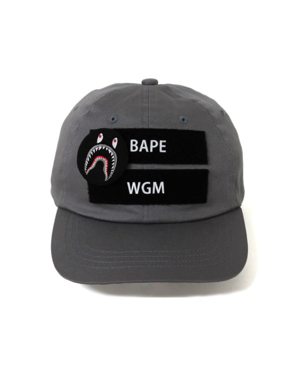Pánské Čepice Bape Detachable Shark Patch Šedé | 31807PCMN