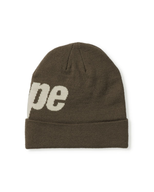 Pánské Čepice Bape Knit Tmavě Hnědožlutý | 86109OIKS