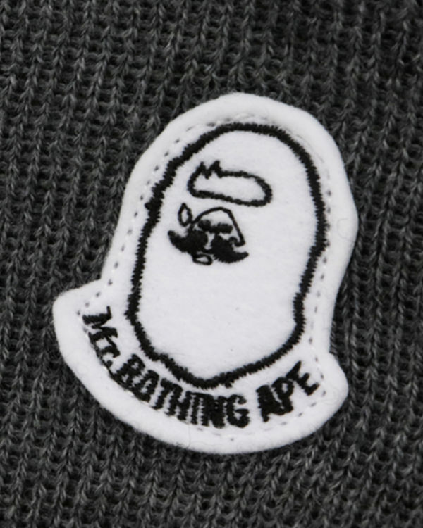 Pánské Čepice Bape Knit Šedé | 84503JOFU