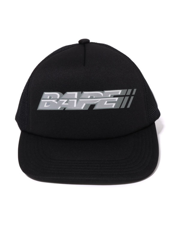 Pánské Čepice Bape Racer Mesh Černé | 18730NBTF