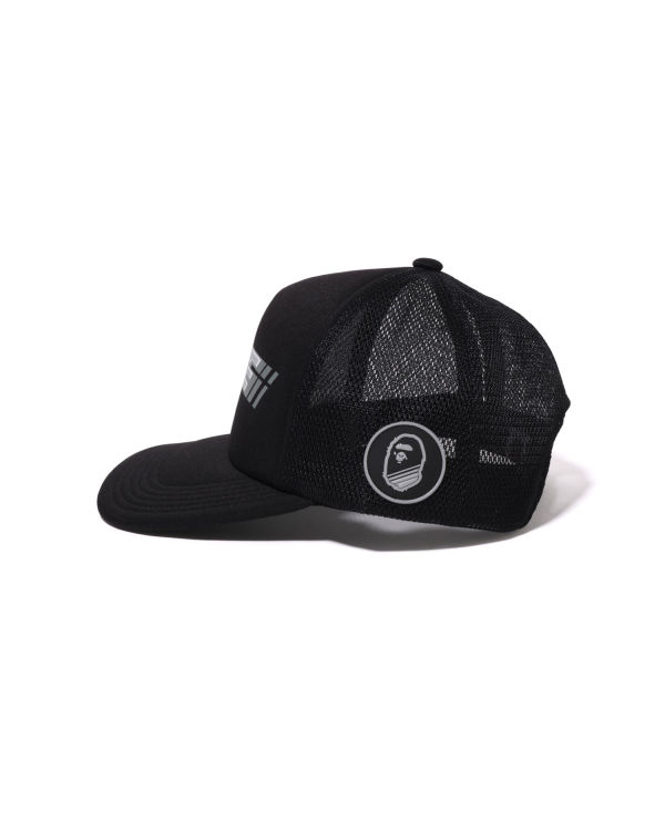 Pánské Čepice Bape Racer Mesh Černé | 18730NBTF