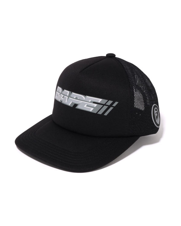 Pánské Čepice Bape Racer Mesh Černé | 18730NBTF