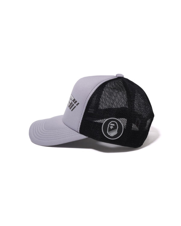 Pánské Čepice Bape Racer Mesh Šedé | 39517KOSB