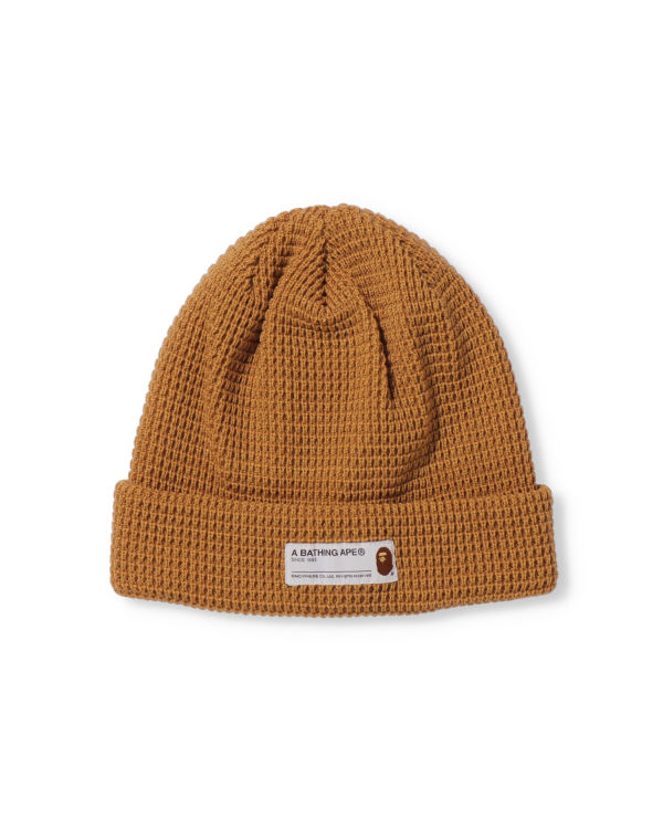 Pánské Čepice Bape Waffle Béžový | 89253GFSY