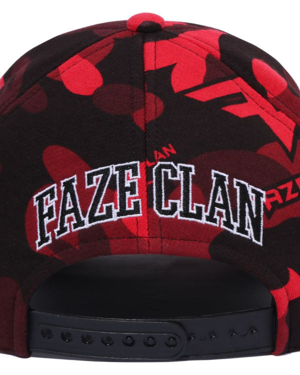 Pánské Čepice Bape X Faze Clan Snap Back Světle Červené | 09685KZTP