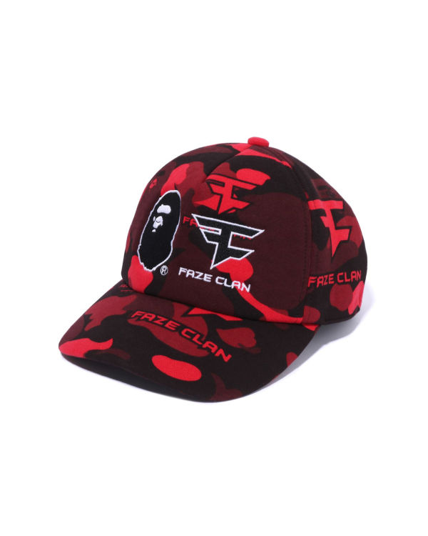 Pánské Čepice Bape X Faze Clan Snap Back Světle Červené | 09685KZTP