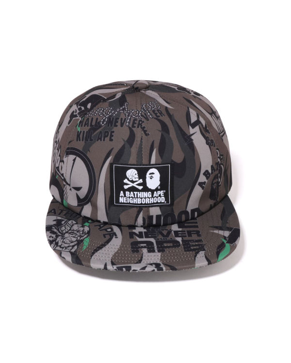 Pánské Čepice Bape X NBHD Tmavě Hnědožlutý | 16583FLJQ