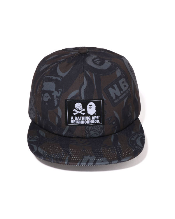 Pánské Čepice Bape X NBHD Černé | 86749YMZF
