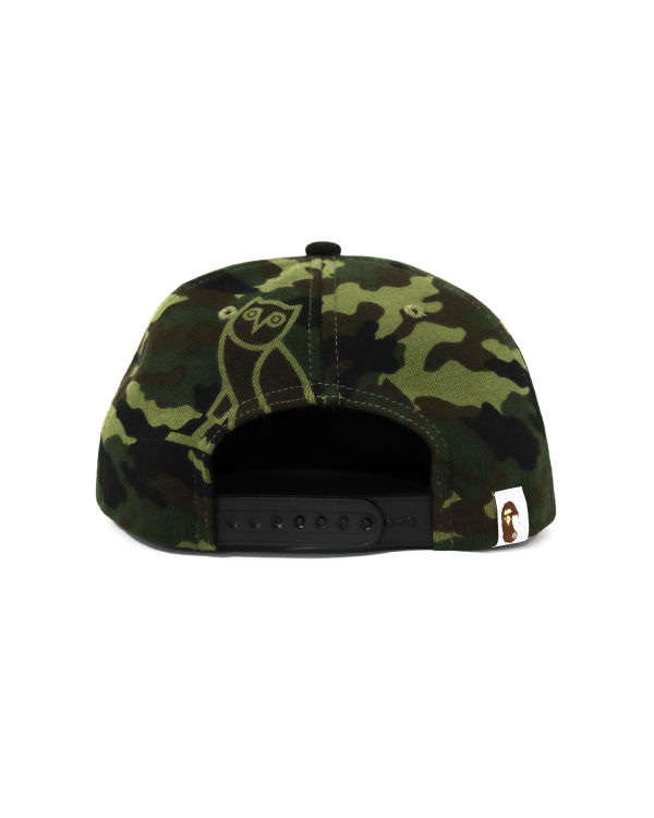 Pánské Čepice Bape X OVO Woodland Camo Snapback Zelene | 20568FOVP