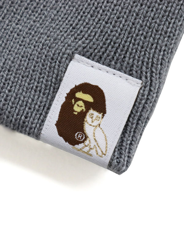 Pánské Čepice Bape X OVO Šedé | 54217XLOE