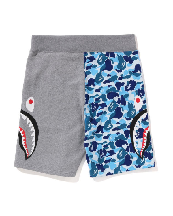 Pánské Šortky Bape ABC Camo Side Shark Světle Blankyt | 06854XEAV