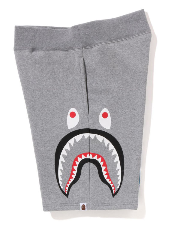 Pánské Šortky Bape ABC Camo Side Shark Světle Blankyt | 06854XEAV