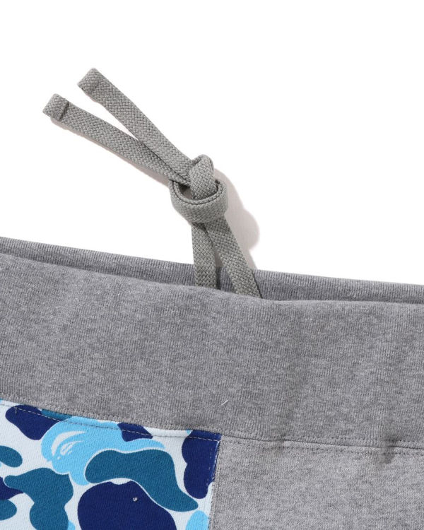 Pánské Šortky Bape ABC Camo Side Shark Světle Blankyt | 06854XEAV