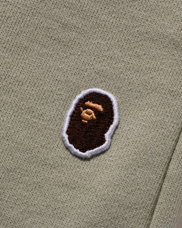 Pánské Šortky Bape Ape Head One Point Šedé Hnědé | 31920SEXL