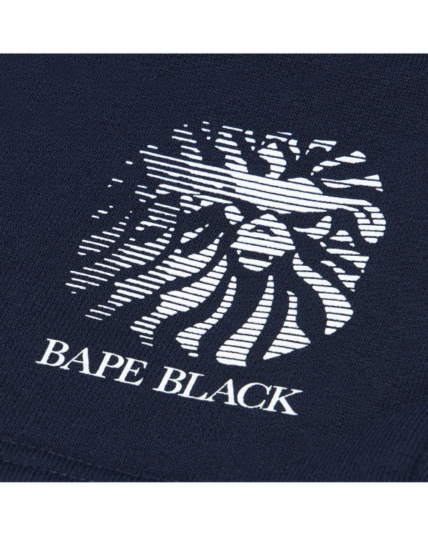 Pánské Šortky Bape Distressed logo Tmavě Blankyt Blankyt | 71349FCDQ