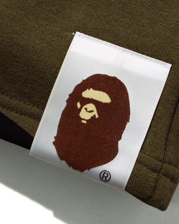 Pánské Šortky Bape Giant 1st Camo Široké Fit Zelene | 18370TRHB