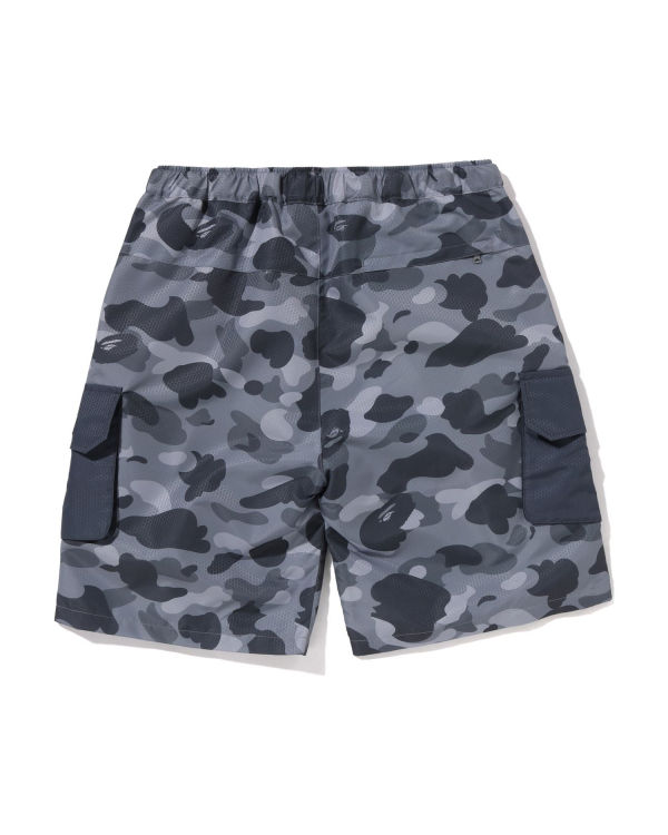 Pánské Šortky Bape Honeycomb Camo Cargo Šedé | 72560SVXO