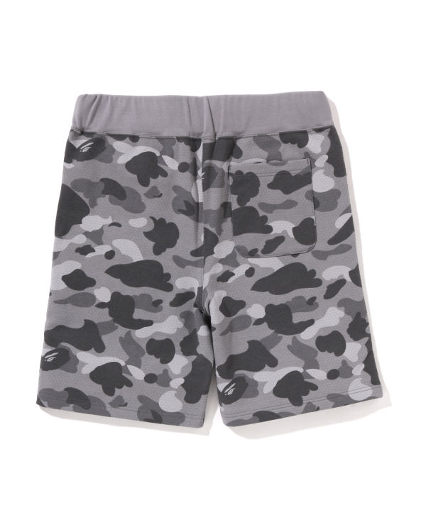 Pánské Šortky Bape Honeycomb Camo Shark Šedé | 37940TGWE