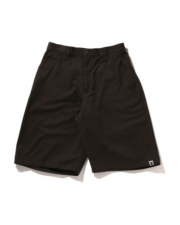 Pánské Šortky Bape One Point Loose Fit Chino Tmavě Šedé | 92830YWLI