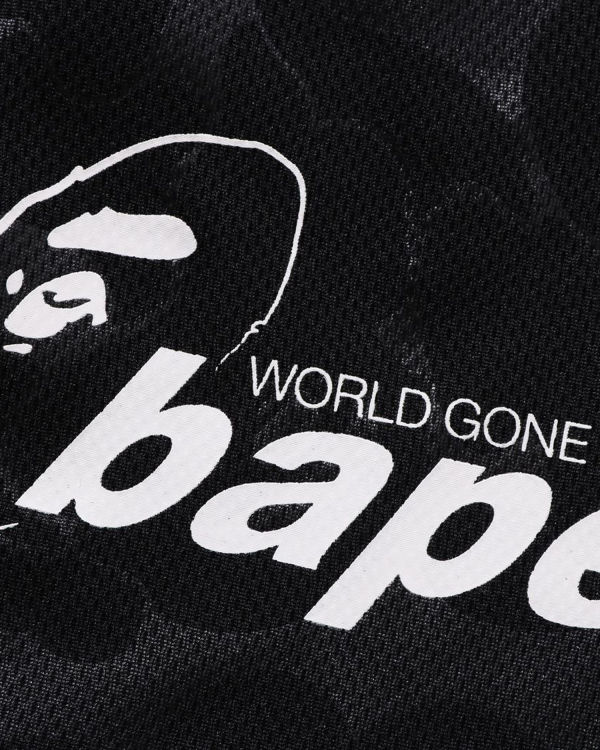 Pánské Šortky Bape Soccer Game Černé | 72081SZFQ